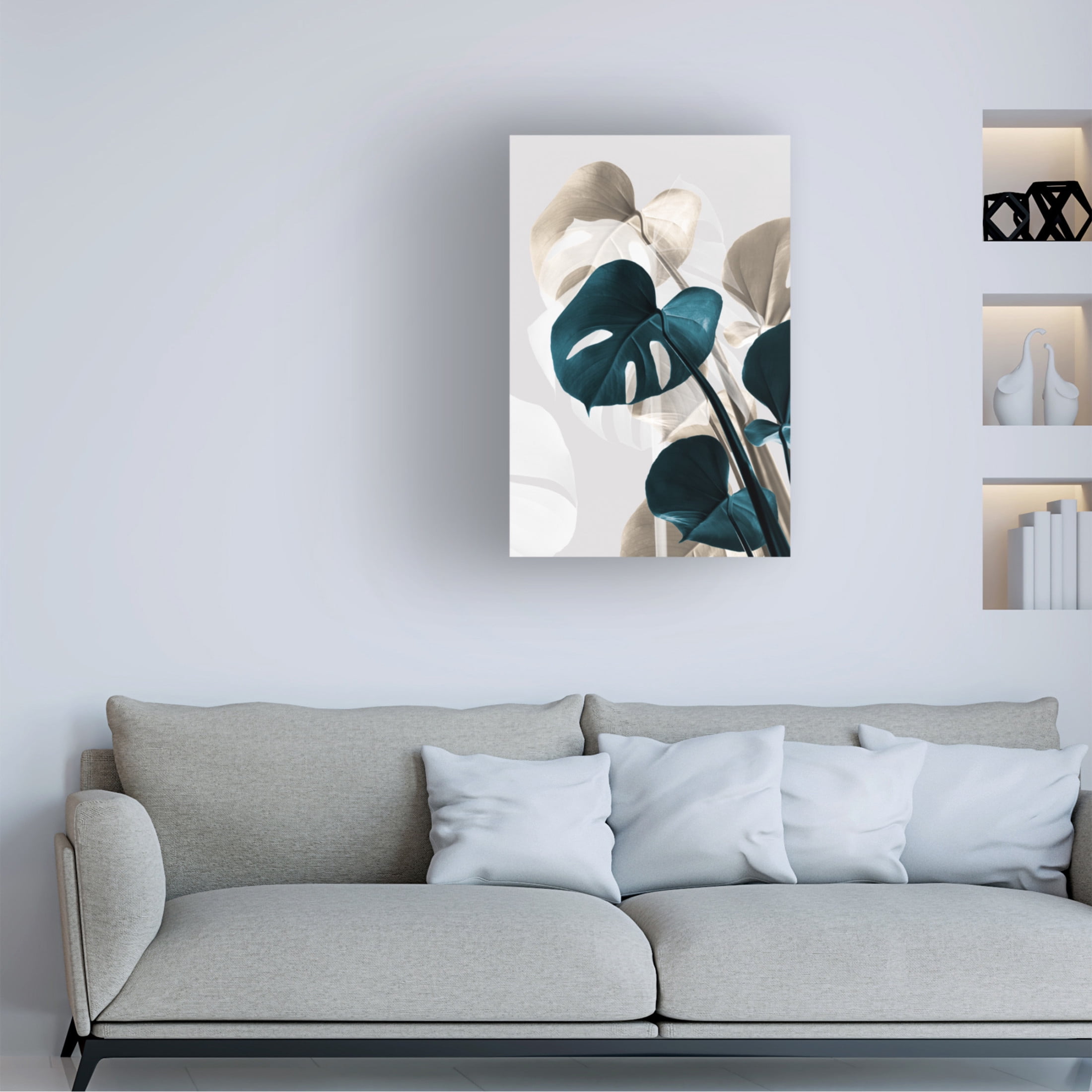 Trademark Fine Art Pictufy Studio Monstera Creative 10 Canvas Wall Art