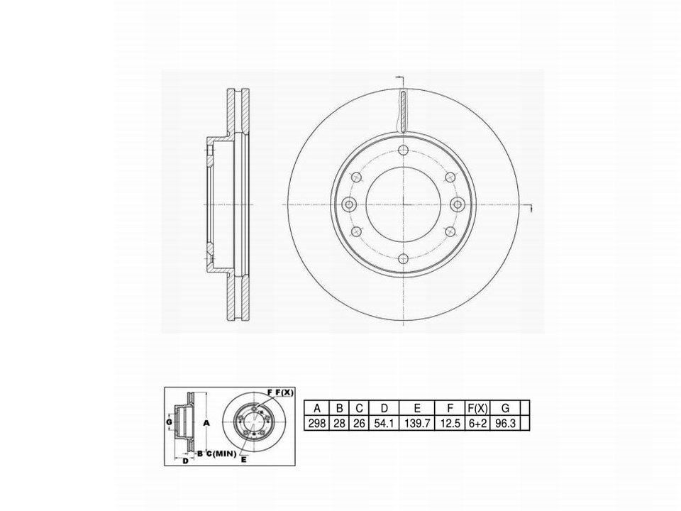 Winstop Brake Kits, Front WSK765, Hyundai Entourage 2010-2007