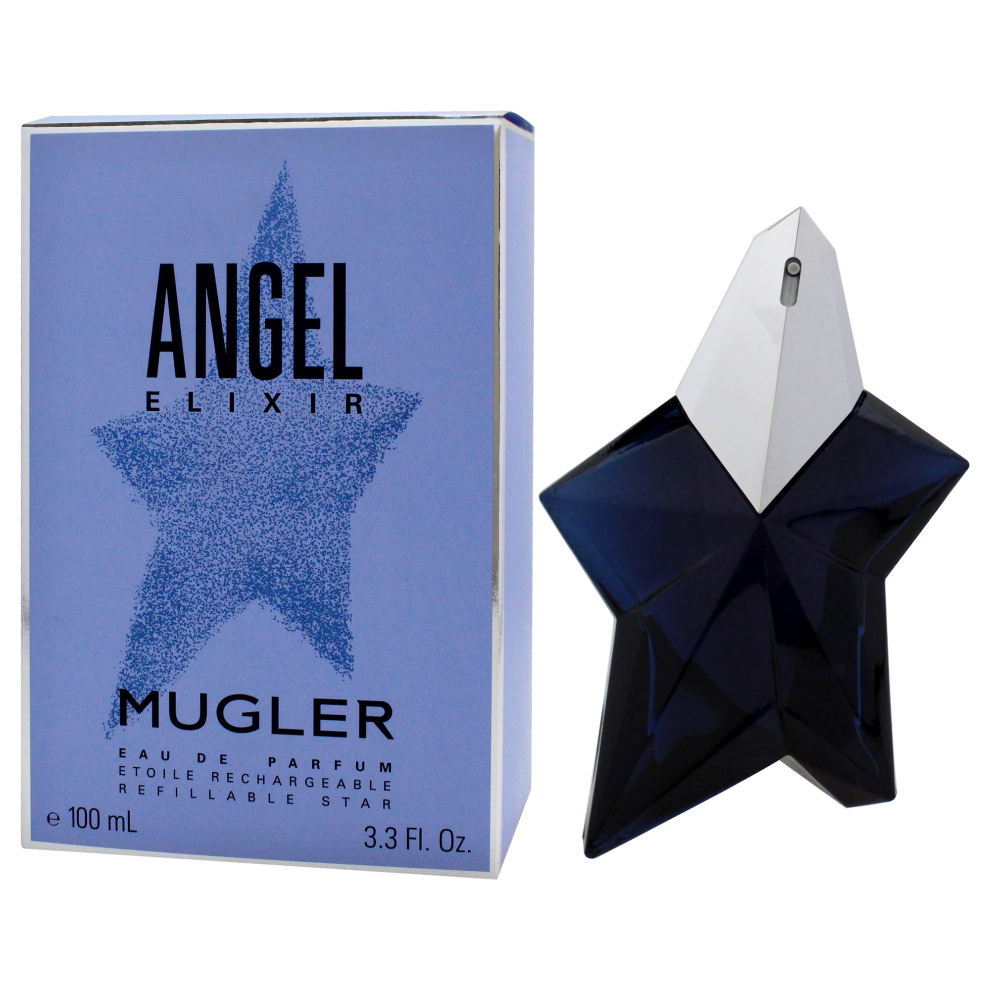 ミュグレー　香水　ANGEL Elixir Thierry Mugler Angel Elixir , 3.3 oz EDP Spray (Refillable