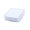 White, variant on Multicolor Clear Sticky Notes Storage Case with 200 Sheets Colorful Memo Pad Set and Quality Paper Plastic Materials