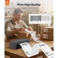 thumbnail image 4 of Rongta Bluetooth Thermal Shipping Label Printer, Wireless 4x6 Label Printer for Shipping Packages&Small Business, Compatible Windows/Mac/Android/iOS,, 4 of 7