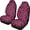 Pink Leopard Pattern, variant on FUIALDOLG Anti-Scratch Seat Protector for Auto, High Back Anti-Slip Vehicle Seat Covers Polyester 2-Pack, Blue Hibiscus Tribal Print