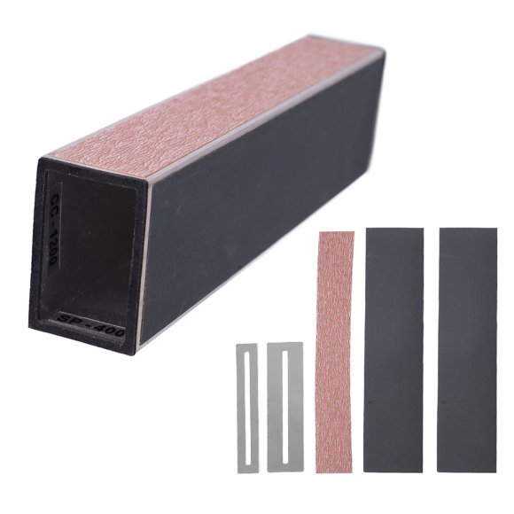 Guitar Fret Leveling File, Guitar String Sanding Beam Self Bonding Sandpaper DIY Portable for Luthier for Polishing