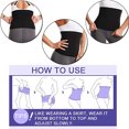 thumbnail image 6 of Waist Trimmer for Women Weight Loss, Waist Trainer Sauna Sweat Workout Shaper, Neoprene-Free Waist Cincher, Sauna Slimming Belt, 6 of 6