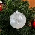 thumbnail image 5 of NWOKYZGH Christmas Ball Ornaments, 3PCS Shatterproof Christmas Tree Hanging Decorations, for Rustic Farmhouse Home Party Indoor Thanksgiving Xmas Vase Bowls Filler Centerpiece Decor, 5 of 6