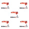 thumbnail image 3 of Soidarity ZTTO Soporte de bicicleta Soporte de cronómetro Velocímetro Extensión de reloj Soporte de bicicletas de montaña de carretera Accesorios de Type2 NO2 Soidarity CBP322710, 3 of 5