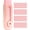 Pink, variant on 4+1 Pack Retractable Pink Erasers, Sliding Pencil Eraser with 4 Refills, PVC Clean Removal Tool for Office, Home, Study Use