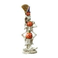 thumbnail image 3 of Estatua de calabaza de esqueleto de Halloween, colección de esculturas de resina, decoración de Halloween para fiestas, sala de estar y oficina., 3 of 9
