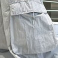 thumbnail image 6 of Atogsazn Boys Baggy Wide Leg Cargo Pants Childrens Casual Loose Fit Sweatpants Quick Dry Lightweight Trouser with Pocket Gray 4-5 Years Fashion, 6 of 9