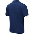 thumbnail image 3 of Men's Colosseum Navy Navy Midshipmen Santry Lightweight Polo, 3 of 3