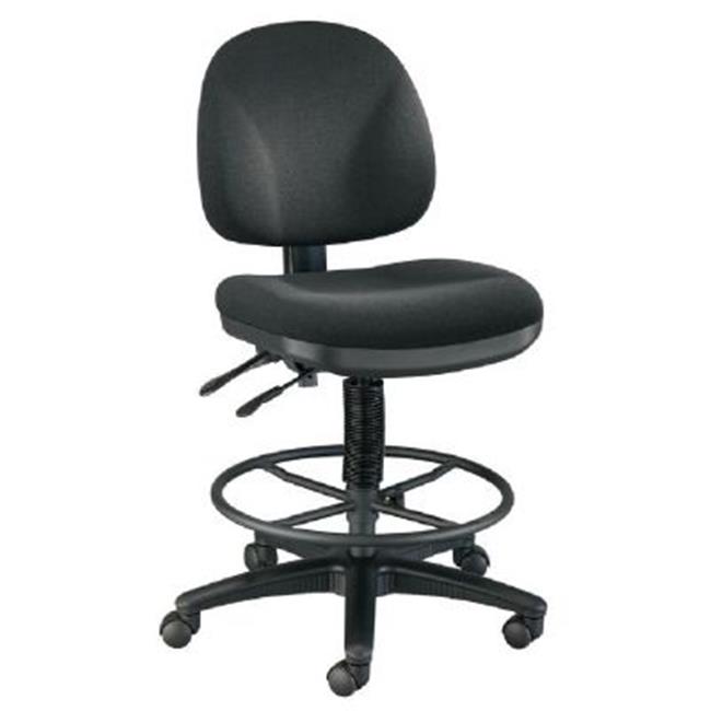 Alvin Prestige Artist/Drafting Chairs 21" Black Foot Ring