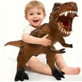 thumbnail image 6 of Big Dinosaur Toys for Toddlers-28 inches Tyrannosaurus Rex Dinosaur Figures, Jumbo Realistic Dinosaur Toys for Boys Girls Gift, Kids Ages 1 2 3 4 5 6 7 8 9 (Khaki), 6 of 7