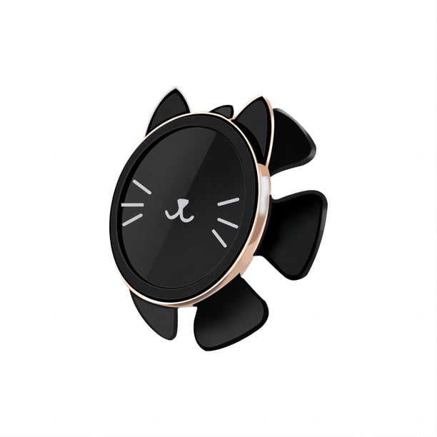 Soporte para volante de coche con forma de gato: soporte multifuncional para teléfono para salpicadero, soporte adhesivo con ventosa para teléfono