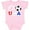 AD-Pink, variant on Inktastic Go, USA- Soccer, Football Boys or Girls Baby Bodysuit