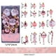 thumbnail image 2 of Decoraciones navideñas, adornos navideños, regalos navideños Juego de 30 adornos navideños con forma de bastón de caramelo y cinta. Combinación de bolas y cintas., 2 of 4