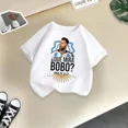 thumbnail image 2 of Marca Unshine Messi Print Boys Outdoor Sports Football Summer Cotton Kid T-shirt Casual Kids Tops Ropa linda para niños, 2 of 5