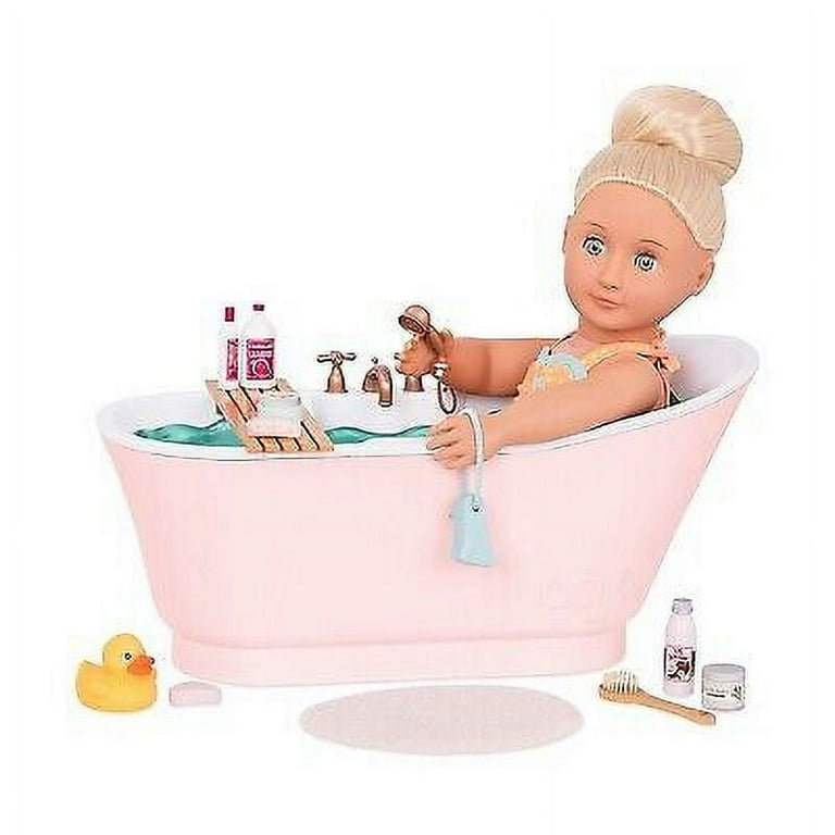 Our Generation Bath Bubbles Bathtub Accessory Set for 18
