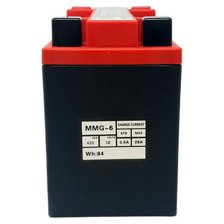  MMG YTX20L-BS Lithium Ion Sealed Battery 12 Volts 420 CCA QUAD  Terminals - Replacement for PTX20L-BS ETX20L 20LBS GTX20L-BS CYTX20L-BS  (MMG6) : Automotive
