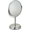 iDesign York Metal Free Standing Vanity Makeup Mirror