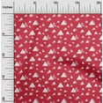 thumbnail image 1 of oneOone Viscose Chiffon Fabric Triangle Geometric Printed Craft Fabric BTY 42 Inch Wide, 1 of 4