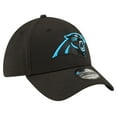 thumbnail image 3 of Men's New Era Black Carolina Panthers Classic 39THIRTY Flex Hat, 3 of 6
