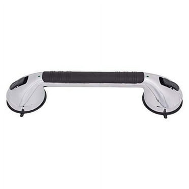 Carex Ultra Grip Shower Grab Bar Shower Handle and Bathroom Bar 16 Inch, Chrome, 1 Ea, 3 Pack