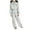 Gris, variante sur MEZZALL Ensemble de Sport pour Enfants Fermeture Éclair Col Montant Hauts et Pantalons Filles Chandail à Capuchon Mode Décontracté Coupe Décontractée pour Tout-Petits, Bleu Clair, 8-9 Ans