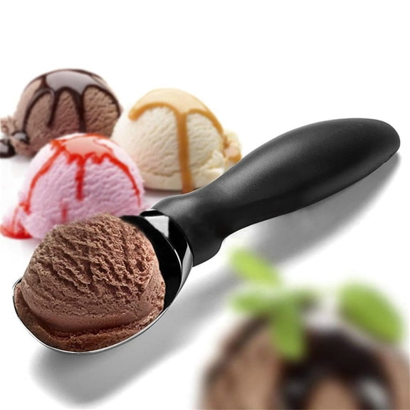 Travelwant Large, Comfortable Handle, Heavy Duty Ice Cream Scoop, Professional Grade Scooper, Get Perfect Shape Scoops, Great for Spooning Frozen Hard Gelato and Sorbet