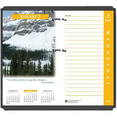 Earthscapes 17-Base Desk Calendar Refill