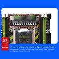 thumbnail image 4 of Placa Base Lga Placa base X79G LGA 2011 SATA 3.0 M.2 Ranura para computadora Xeon E5 Core i7 Sywqhk Para estrenar, 4 of 7
