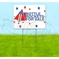 thumbnail image 1 of Bottle Rockets For Sale (18" x 24") Yard Sign, Includes Metal Step Stake, 1 of 6