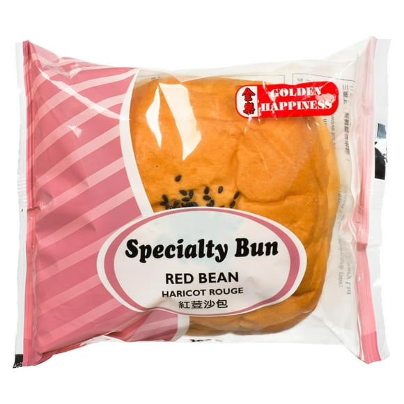 Golden Happiness Red Bean Specialty Bun, 1 bun - 100 g