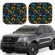 thumbnail image 1 of Balery Retro Truck Parasol para parabrisas de coche de 2 piezas | Parasol plegable para parabrisas delantero de coche para la mayoría de sedanes-Large, 1 of 6