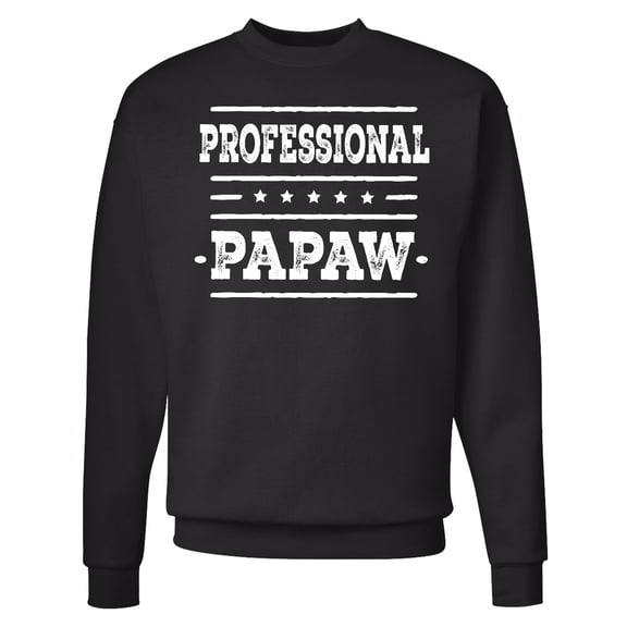 Inktastic Professional Papaw Grandfather Adult Sweatshirt