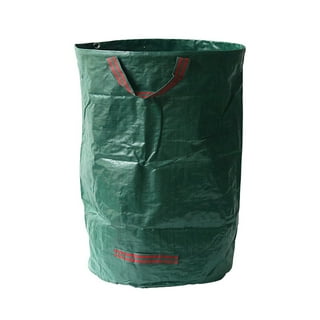 BOLLSLEY 53 Gallon Garden Waste Bags (2 Pack), Heavy Duty Reusable