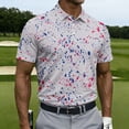 thumbnail image 2 of HAJWOH Polo Shirts for Men Short Sleeve Golf Shirt Dry Athletic T-Shirt Moisture Wicking Top, 2 of 6