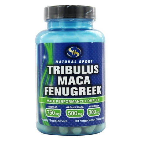 Natural Sport - Tribulus Maca Fenugreek - 90 Vegetarian Capsules