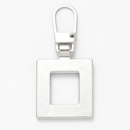 

Lierteer Zipper-Puller Repair Replacement Bad Buckle Travel Bag Suitcase DIY Sewing Craft Silver
