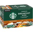 thumbnail image 3 of Starbucks Coffee K-Cup Pods, Breakfast Blend Medium Roast, Ground Coffee K-Cup Pods For Keurig Brewing System, 10 Ct K-Cup Pods Per Box (Pack Of 2 Boxes), 3 of 3
