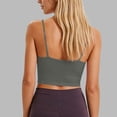 thumbnail image 3 of WRFWUL Camisole with Built in Bra for Women, Summer Spaghetti Strap Modal Padded Tank Tops with Shelf Bras, 3 of 4