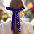 thumbnail image 2 of Ofertas Únicas 1 Pc Bufanda Diadema Patrón Impreso Bufanda para Mujeres Azul Oscuro, 2 of 5