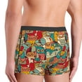thumbnail image 5 of Naloa Funny Owl Bird Print Mens Underwear - Boxers for Men, Classic Briefs for Men, 5 of 9
