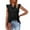 Black, variant on MESSUEN Sleeveless Shirts for Women Front Tie Top V-neck Flounce Tank Tops for Women Casual Solid Sleeveless Chiffon Blouses Ruffle Elegant Vest Women's Shirts Women Basic Tops Black L