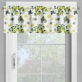 thumbnail image 2 of Ambesonne Botanical Window Valance, Olives and Lemons Growing, 54" X 18", Pastel Yellow Green, 2 of 5
