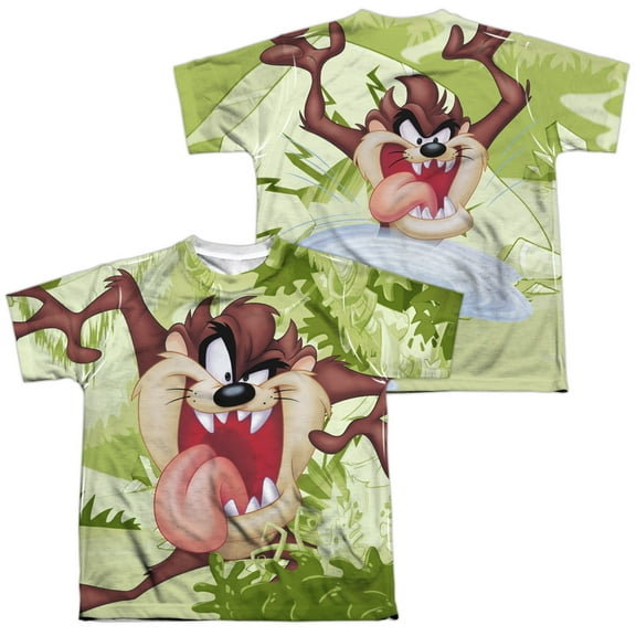 Looney Tunes - Taz (Front/Back Print) - Youth Short Sleeve Shirt - X-Large