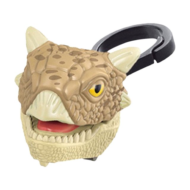 Less Than 5 Hangs Dinosaur Pull Back Car Toys Finger Biting 6 Pack Dinosaurs Snap On Backpack Keychain Gadgets for Kids
