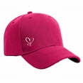thumbnail image 4 of LSONABXA Hot Pink Baseball Caps for Women Under $5 Women's Baseball Cap UniFashion Cute Trendy Adjustable Hat for Workout Running Muslim Hat, 4 of 5