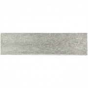 Bond Tile Westport Ridge Dark Gray 2 in. x 9 in. Glazed Clay Subway Wall Tile Sample