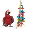 thumbnail image 1 of Cheers Bird Parrot Building Blocks Bite-resistant Hanging Cage Swing Pet Chewing Toy, 1 of 2
