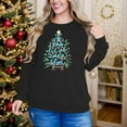 thumbnail image 3 of Women's Christmas Sweatshirts Merry Xmas Graphic Printed Sweaters Long Sleeve Crew Neck Blouses Casual Happy Holiday Shirts Pullover Top, 3 of 8